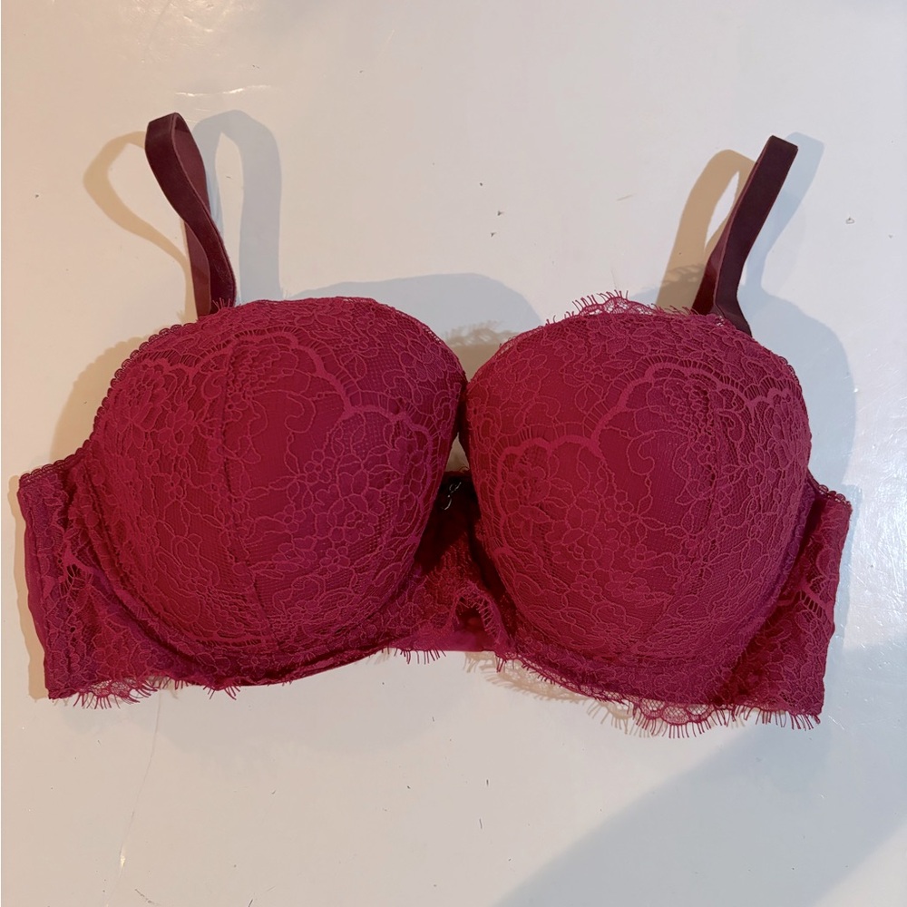 VICTORIA’S SECRET Dream Angels Lined Demi BRA 36DD